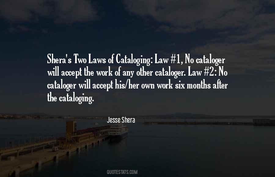 Jesse Shera Quotes #1847886