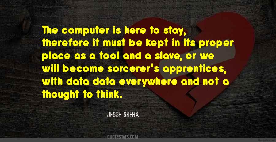 Jesse Shera Quotes #497871