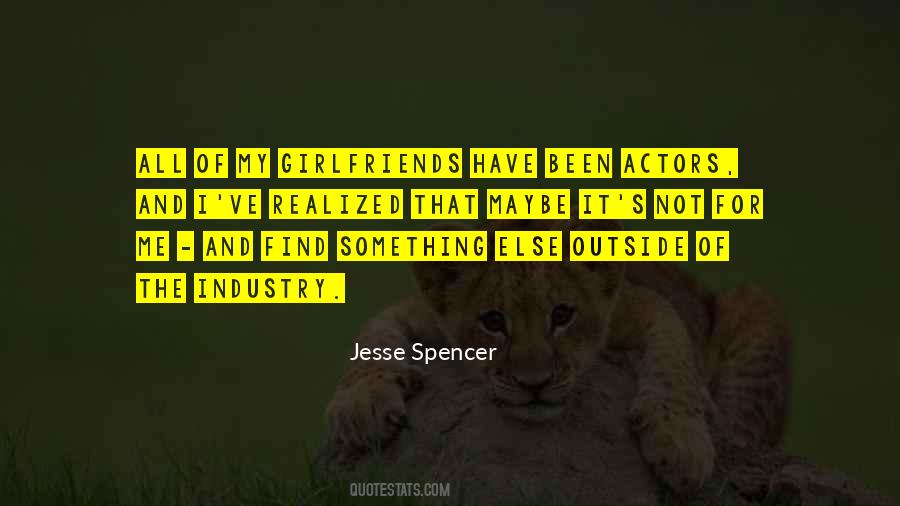 Jesse Spencer Quotes #577440