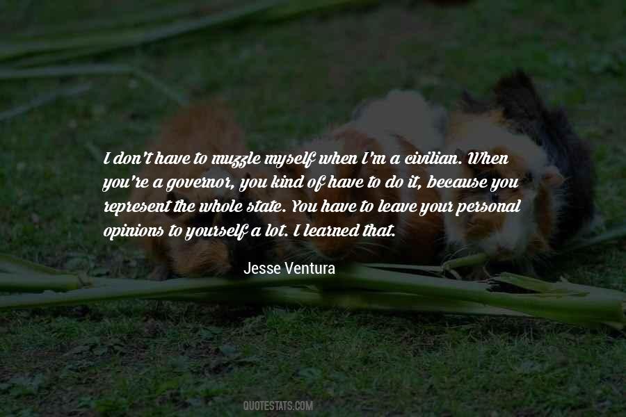 Jesse Ventura Quotes #1592249