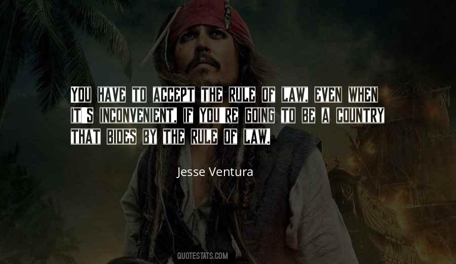 Jesse Ventura Quotes #242807