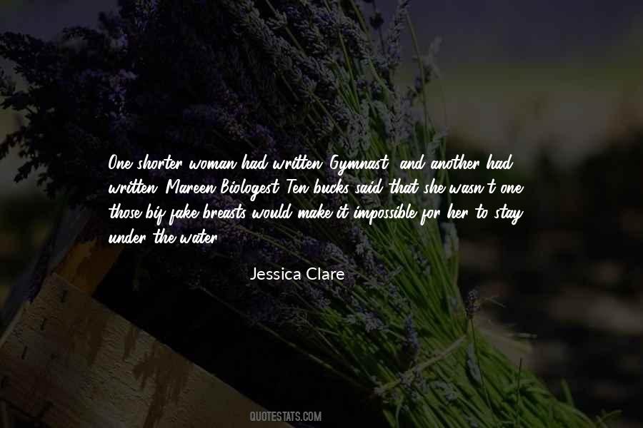 Jessica Clare Quotes #1032192