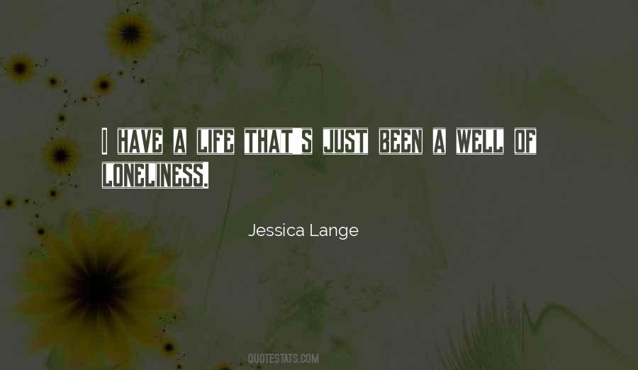 Jessica Lange Quotes #1128885