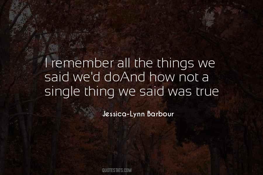 Jessica-Lynn Barbour Quotes #497927