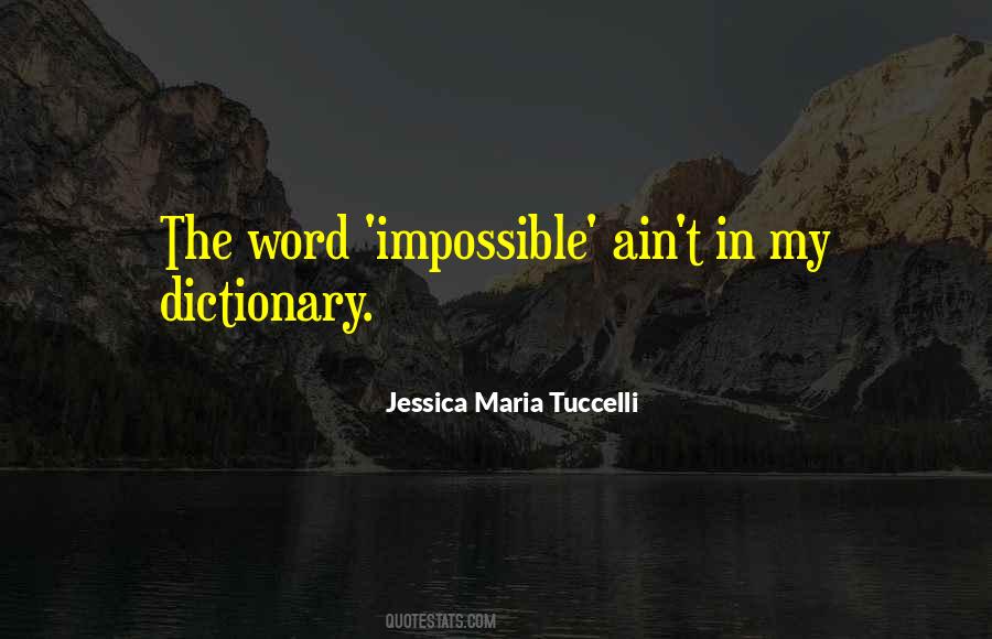 Jessica Maria Tuccelli Quotes #1641391