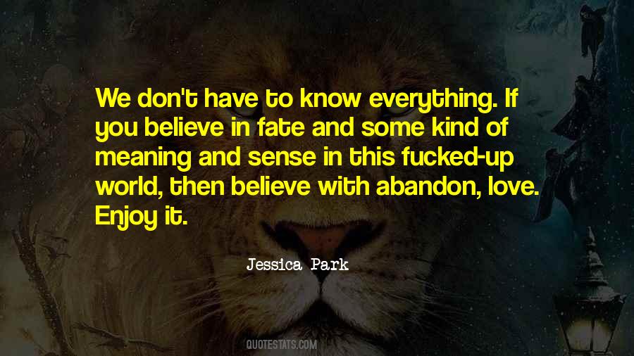 Jessica Park Quotes #1305100