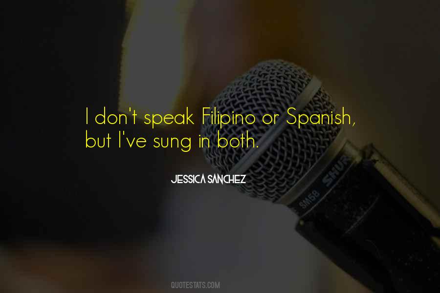 Jessica Sanchez Quotes #1209604