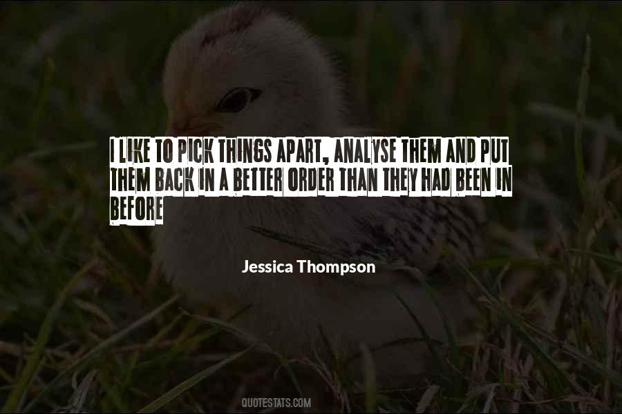 Jessica Thompson Quotes #1629249