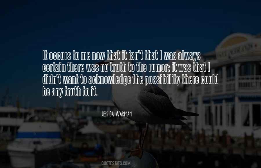 Jessica Warman Quotes #817328