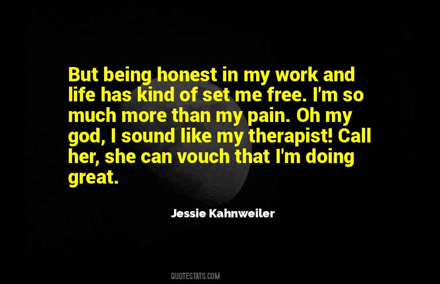 Jessie Kahnweiler Quotes #546336