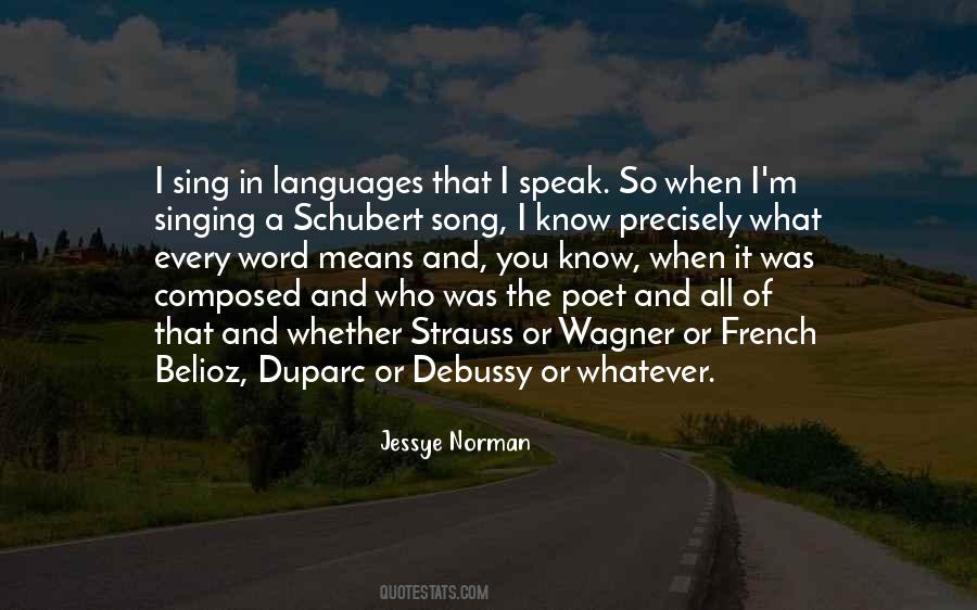 Jessye Norman Quotes #1741981