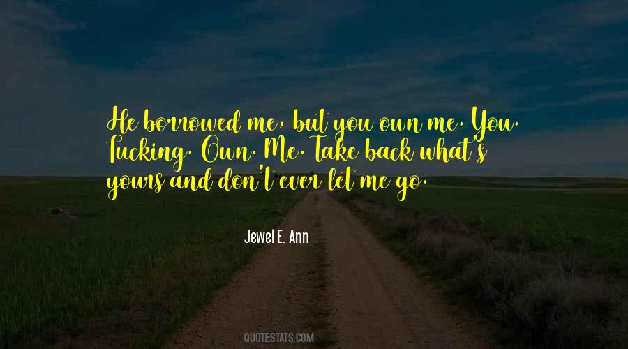 Jewel E. Ann Quotes #372809