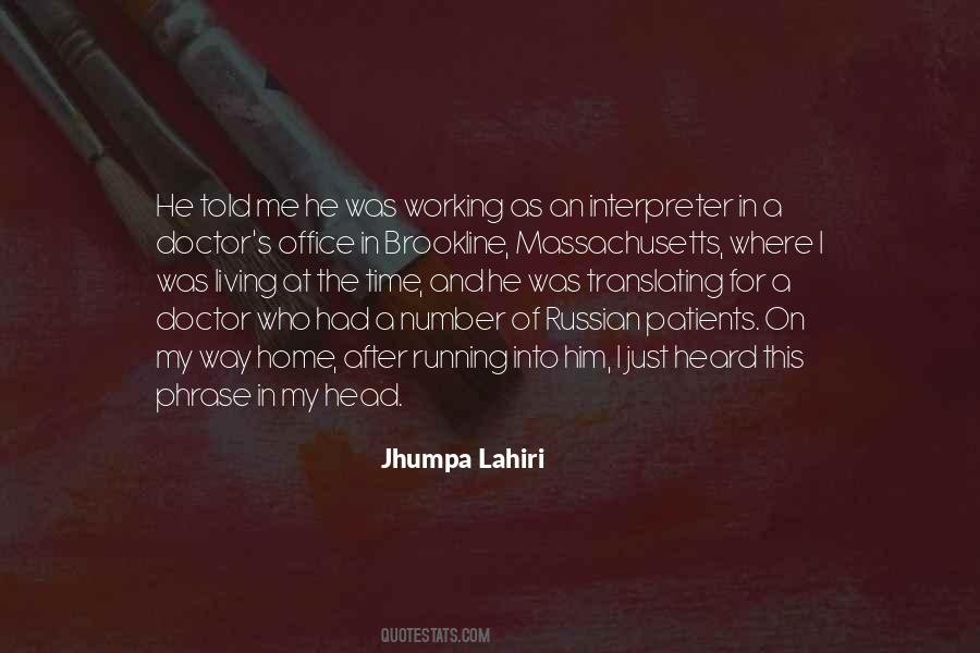 Jhumpa Lahiri Quotes #42317