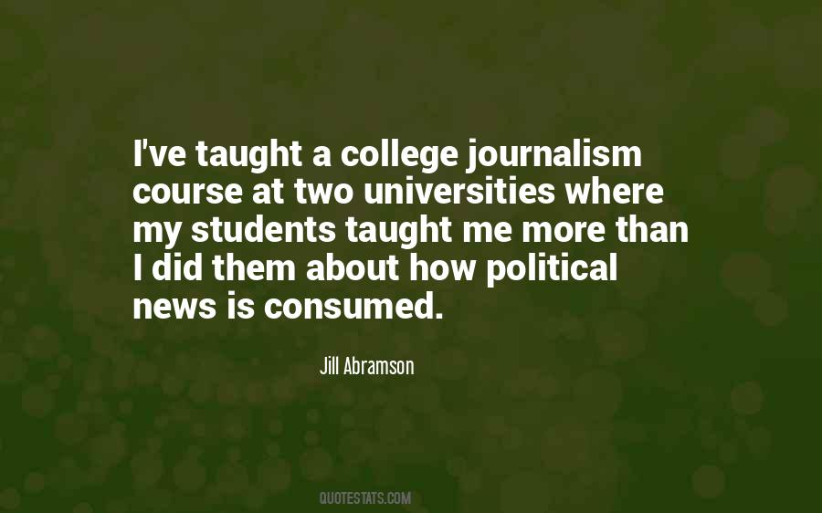 Jill Abramson Quotes #903734