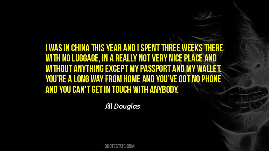 Jill Douglas Quotes #1457345