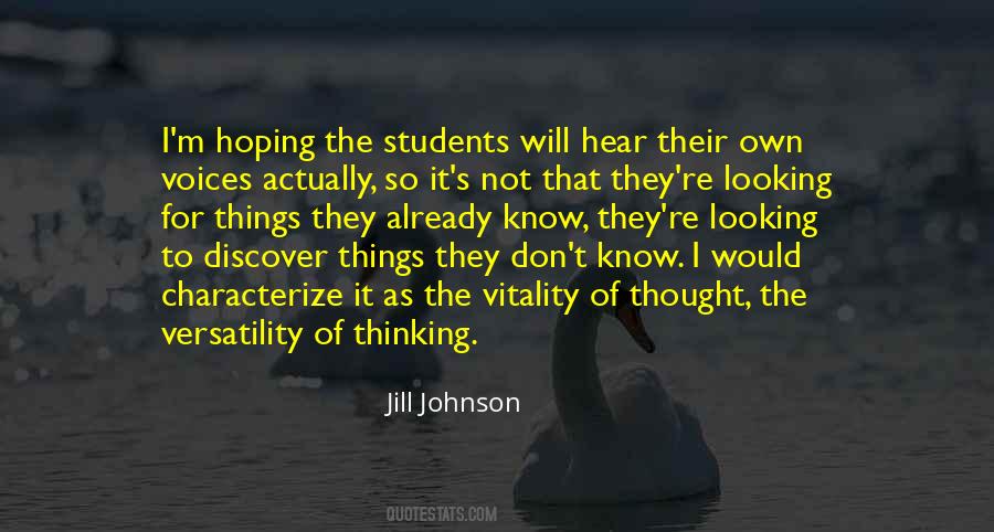Jill Johnson Quotes #49598