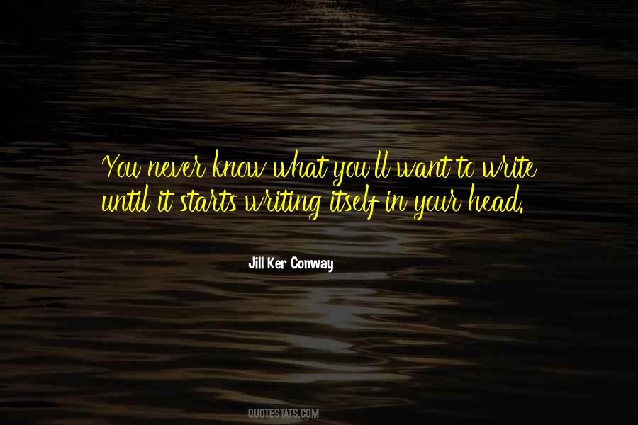 Jill Ker Conway Quotes #1348249