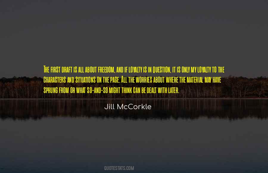 Jill McCorkle Quotes #291428