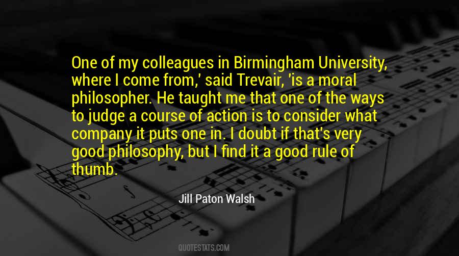 Jill Paton Walsh Quotes #284823