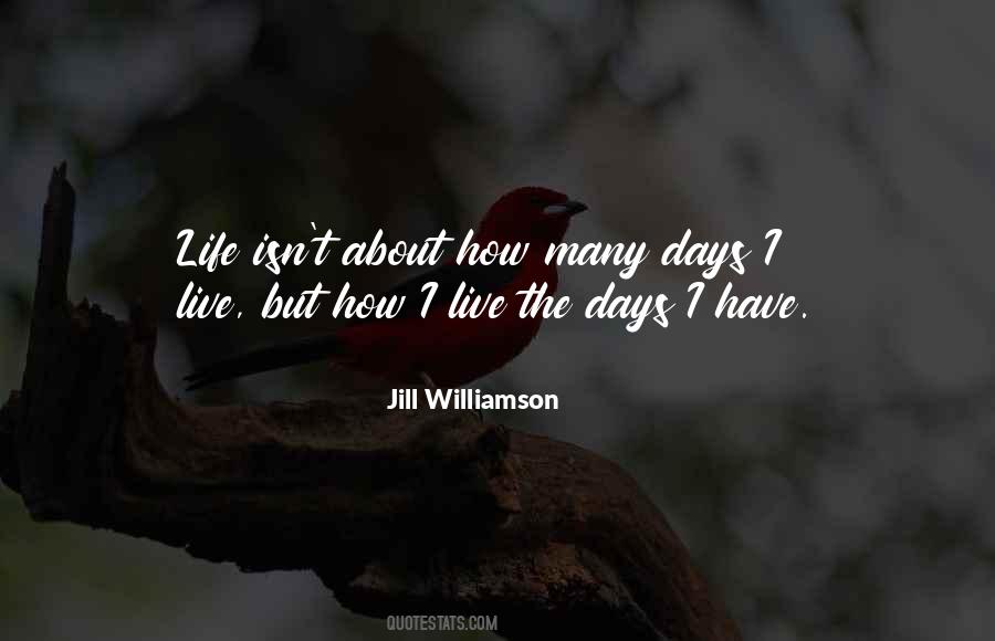 Jill Williamson Quotes #306963