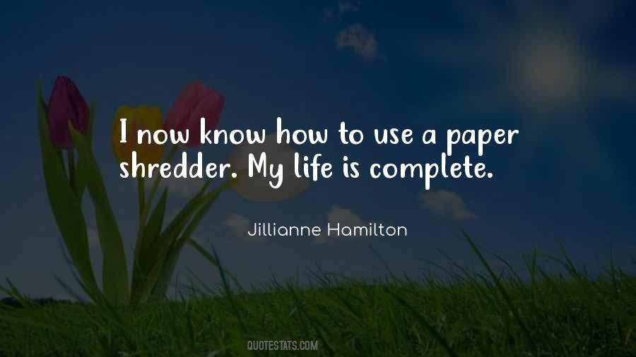 Jillianne Hamilton Quotes #590059 Jillianne Hamilton Quotes #590059