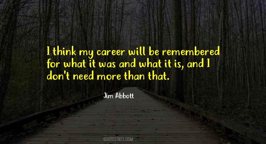 Jim Abbott Quotes #1038846