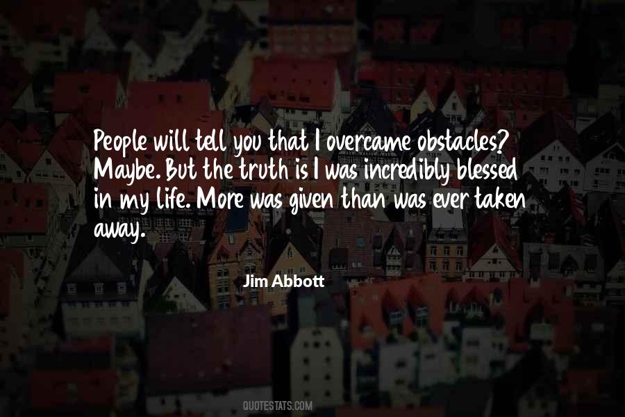 Jim Abbott Quotes #1295213