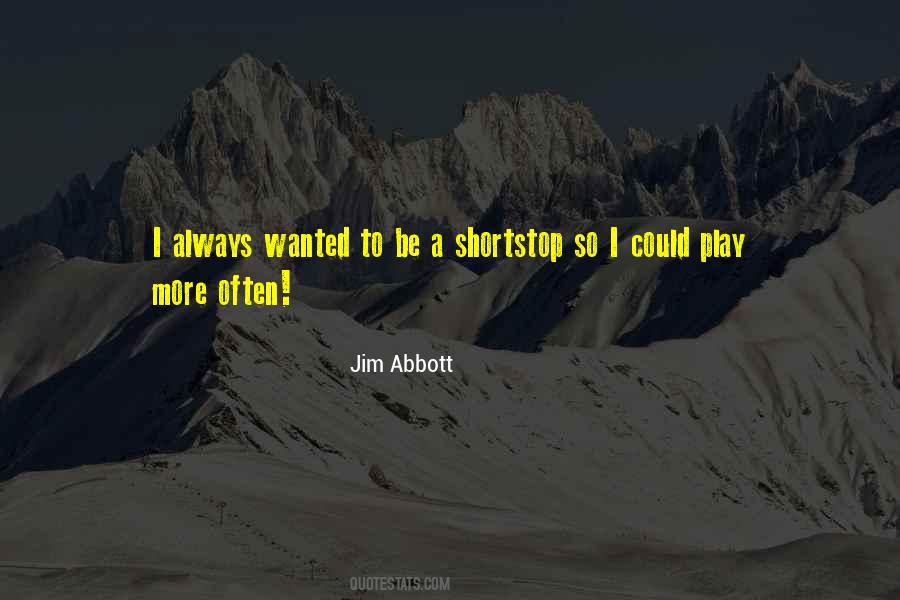 Jim Abbott Quotes #667466