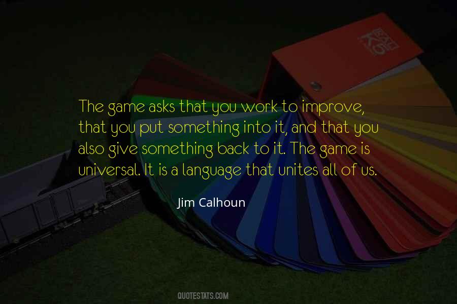 Jim Calhoun Quotes #228391