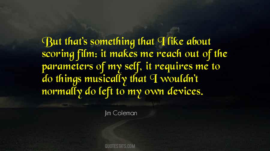 Jim Coleman Quotes #963480