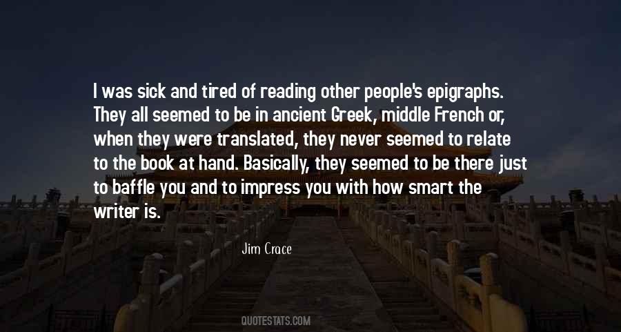 Jim Crace Quotes #1352346