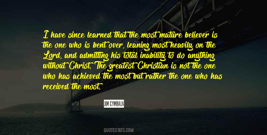 Jim Cymbala Quotes #109660