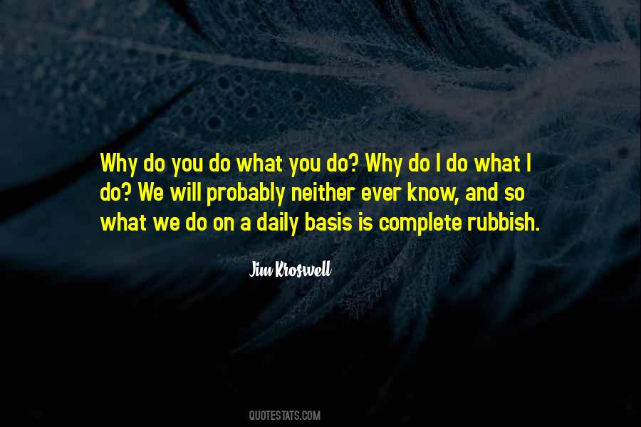 Jim Kroswell Quotes #1498462