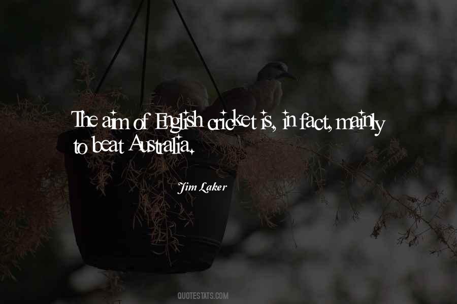 Jim Laker Quotes #1833146 Jim Laker Quotes #1833146