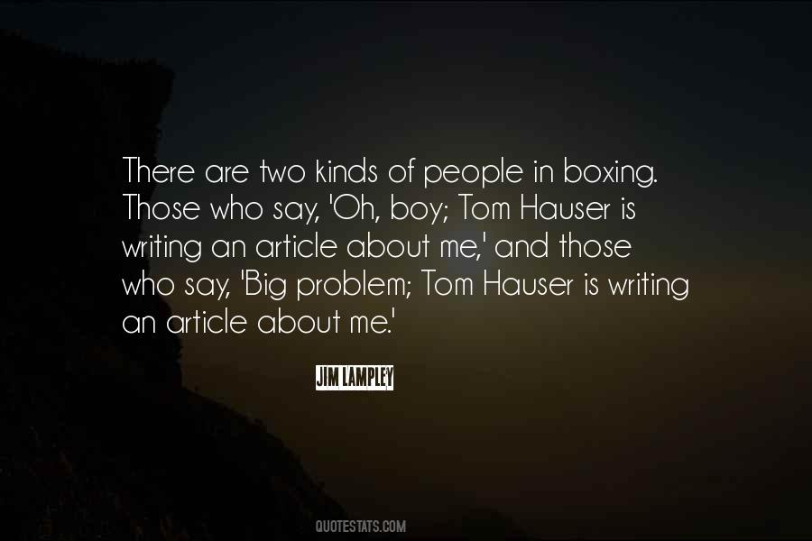 Jim Lampley Quotes #35425