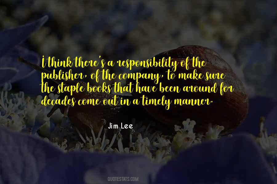 Jim Lee Quotes #980425