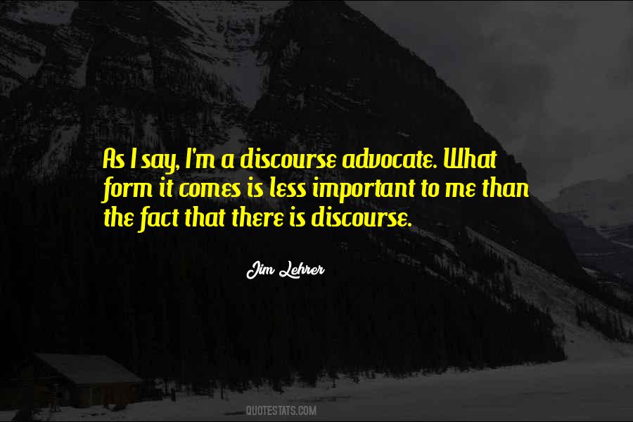 Jim Lehrer Quotes #263069