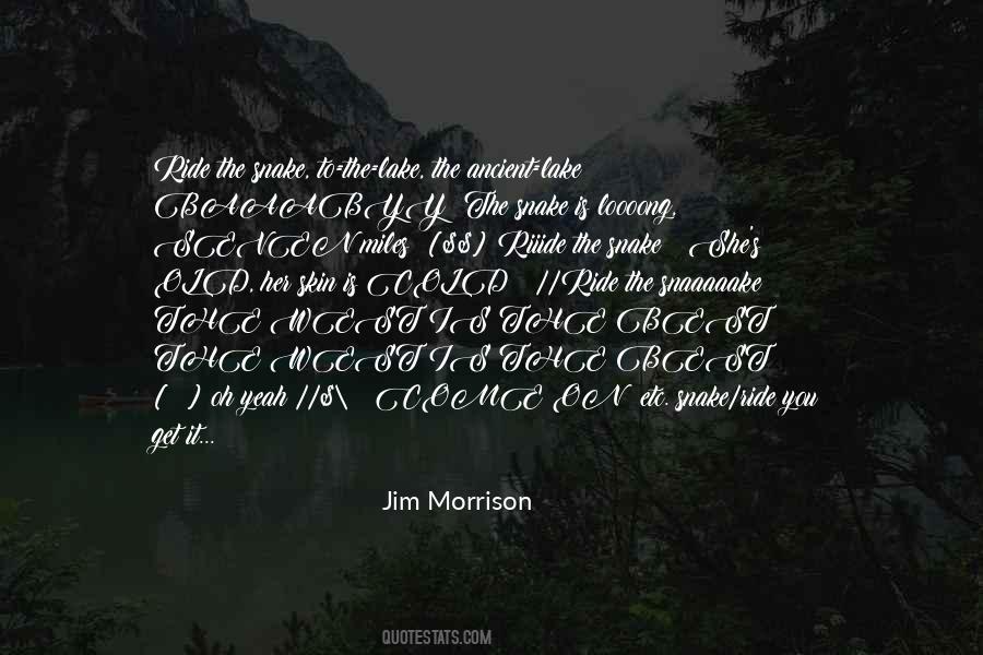 Jim Morrison Quotes #1452537