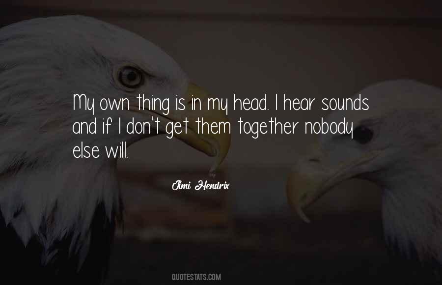 Jimi Hendrix Quotes #1293035