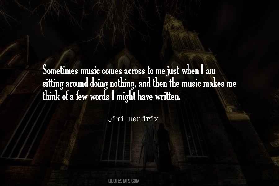 Jimi Hendrix Quotes #599385