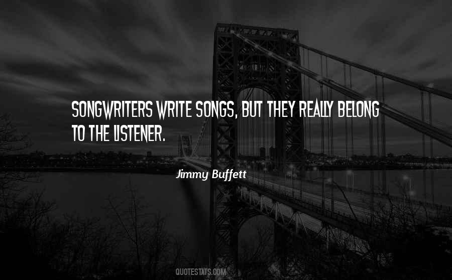 Jimmy Buffett Quotes #289424