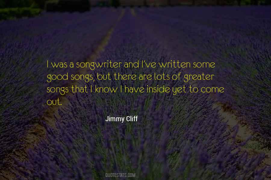 Jimmy Cliff Quotes #1361593