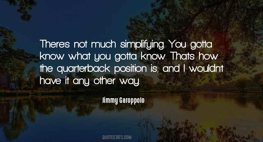 Jimmy Garoppolo Quotes #23039