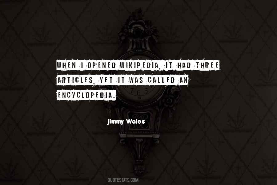 Jimmy Wales Quotes #726121