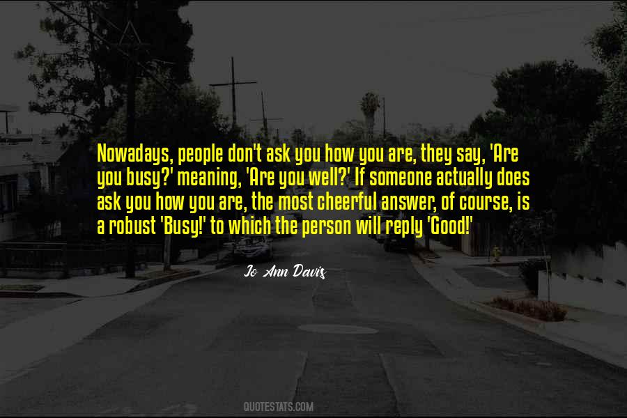Jo Ann Davis Quotes #1156748