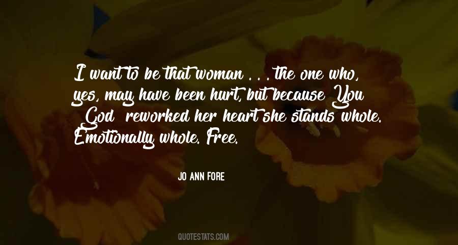 Jo Ann Fore Quotes #1320766