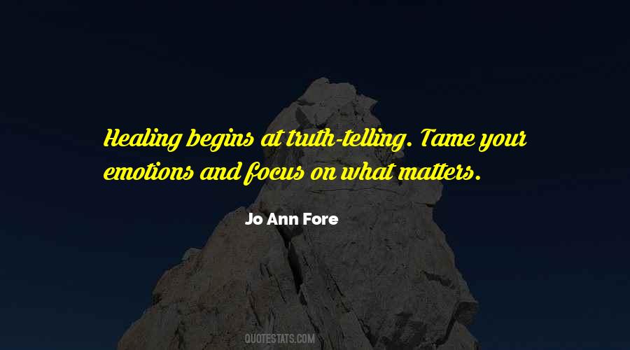 Jo Ann Fore Quotes #1651893