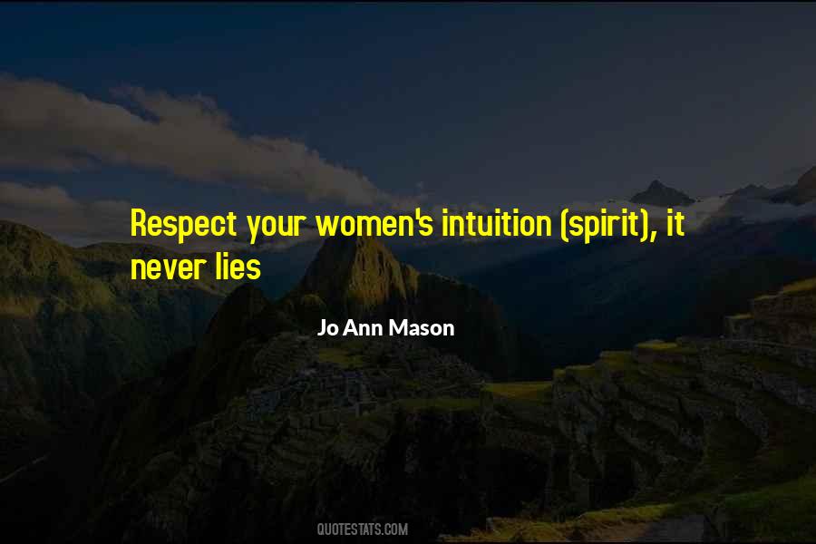 Jo Ann Mason Quotes #1805509