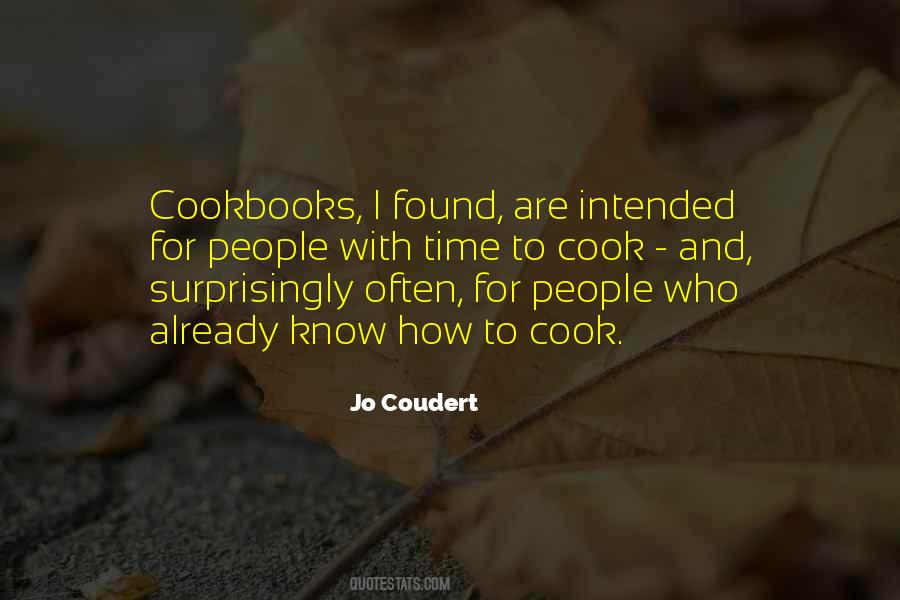 Jo Coudert Quotes #1876042