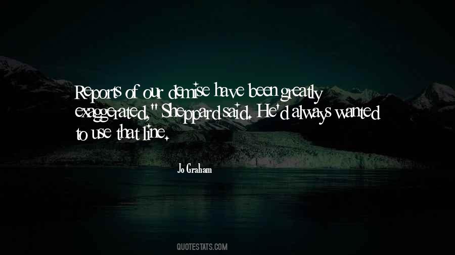 Jo Graham Quotes #1323022